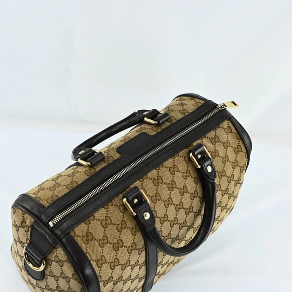 Authentic GUCCI Sherry Line Boston Bag GG Canvas bsj630-112725 - Picture 6 of 16